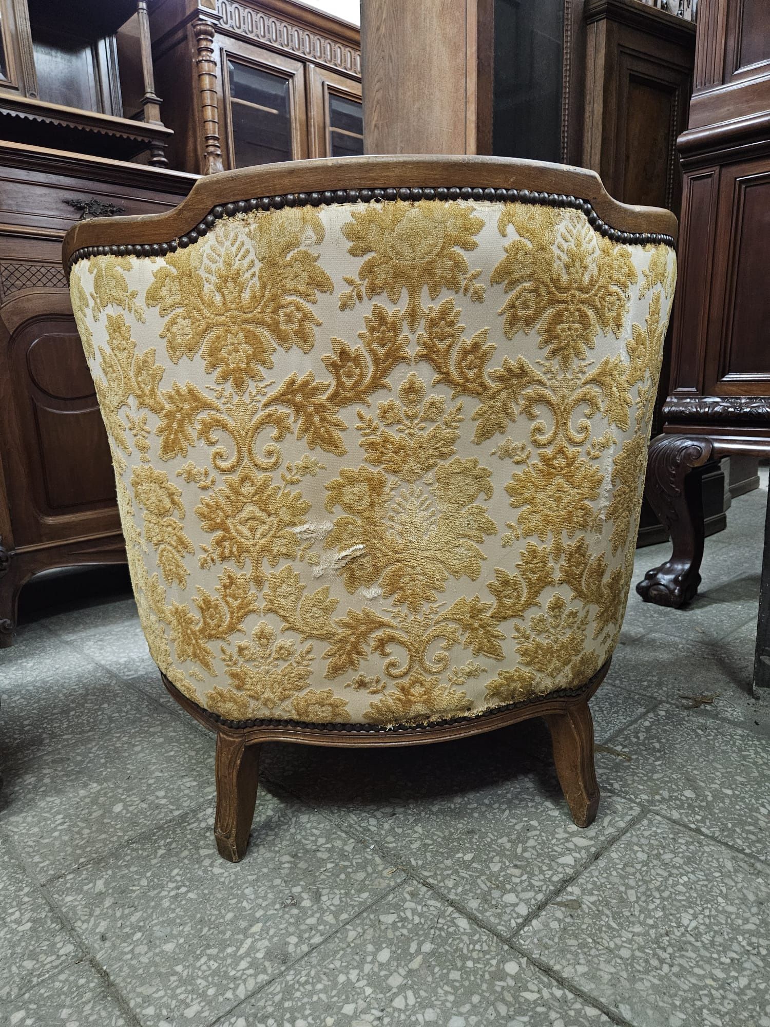Francuski Komplet Ludwikowski sofa i 2 fotele
