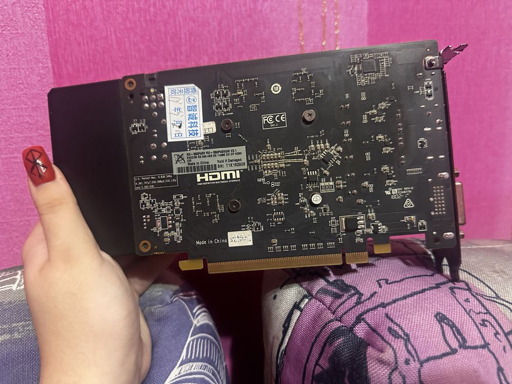 Відеокарта RX560 4gb