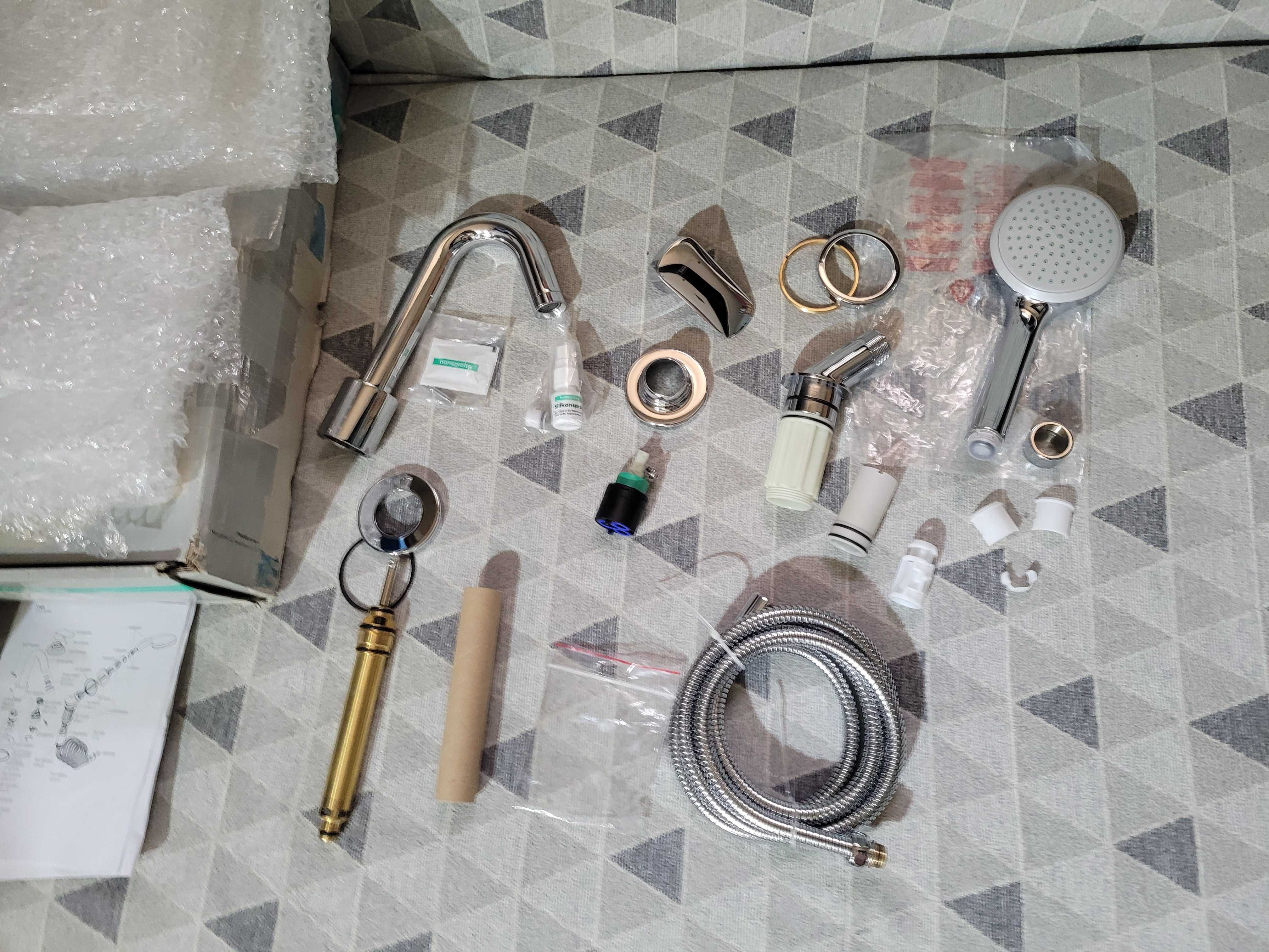 Hansgrohe Logis 3-otworowa bateria wannowa Chrom