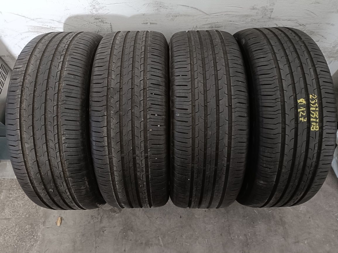 4x Opony 225/55R18 Continental Eco Lato Letnie 7,3mm 235/55/18 2023rok