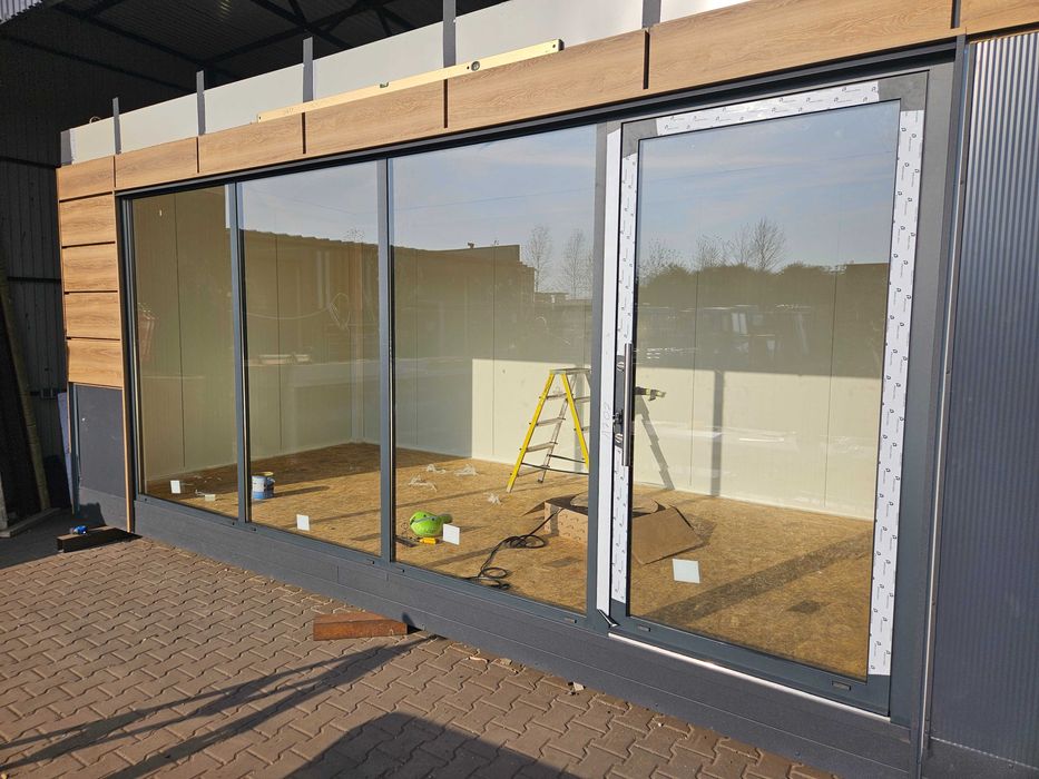 Drzwi aluminiowe 1083x2100 Producent Stolarki Aluminiowej