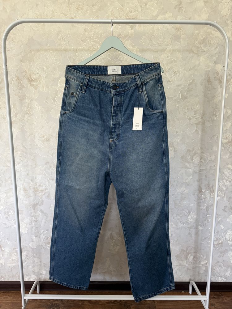 Ami Paris Alex Fit Blue Jeans (32)