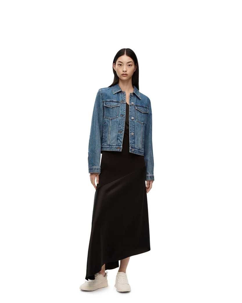 Куртка джинсова Anagram Jacket In Denim Mid Blue Denim