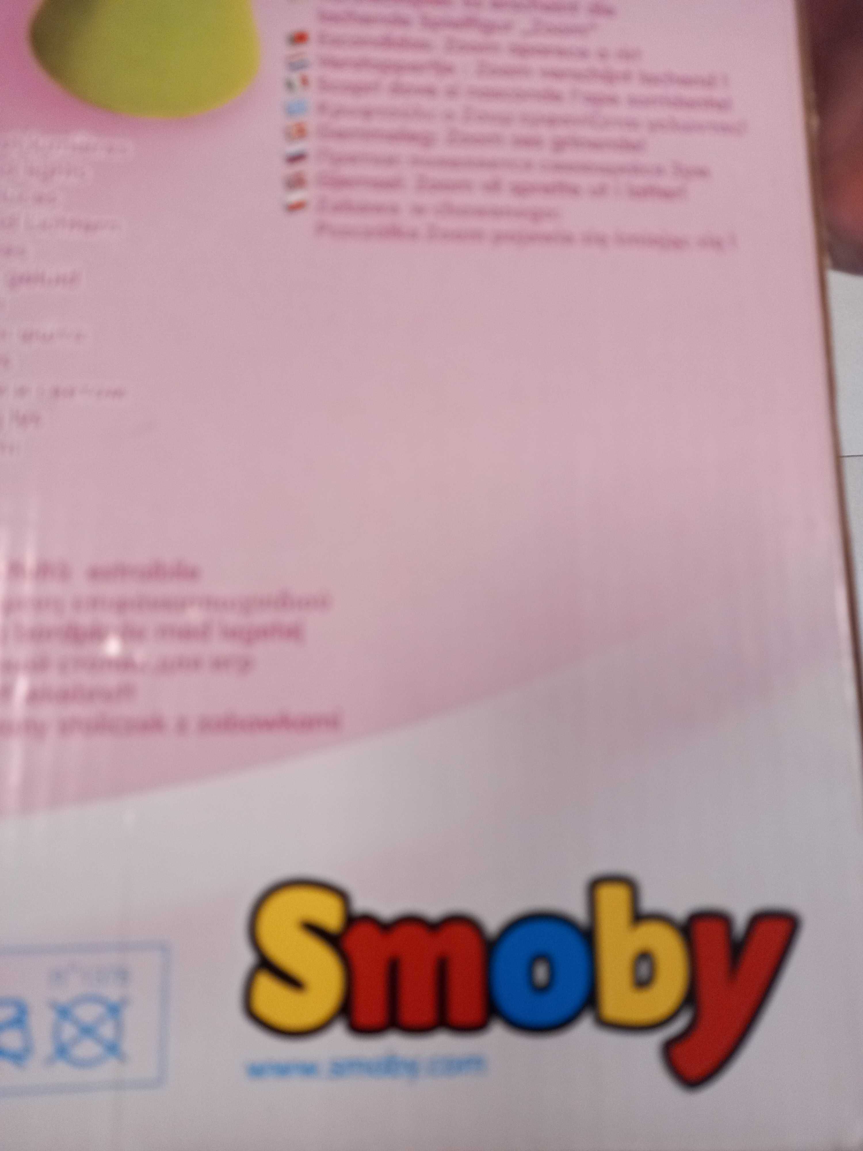 Smoby Cotoons Siedzisko Interaktywne, stoliczek różowy