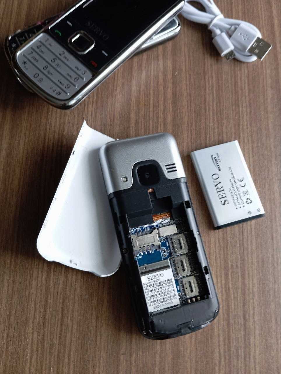 Мобільний телефон SERVO V9500 кнопковий на 4 SIM