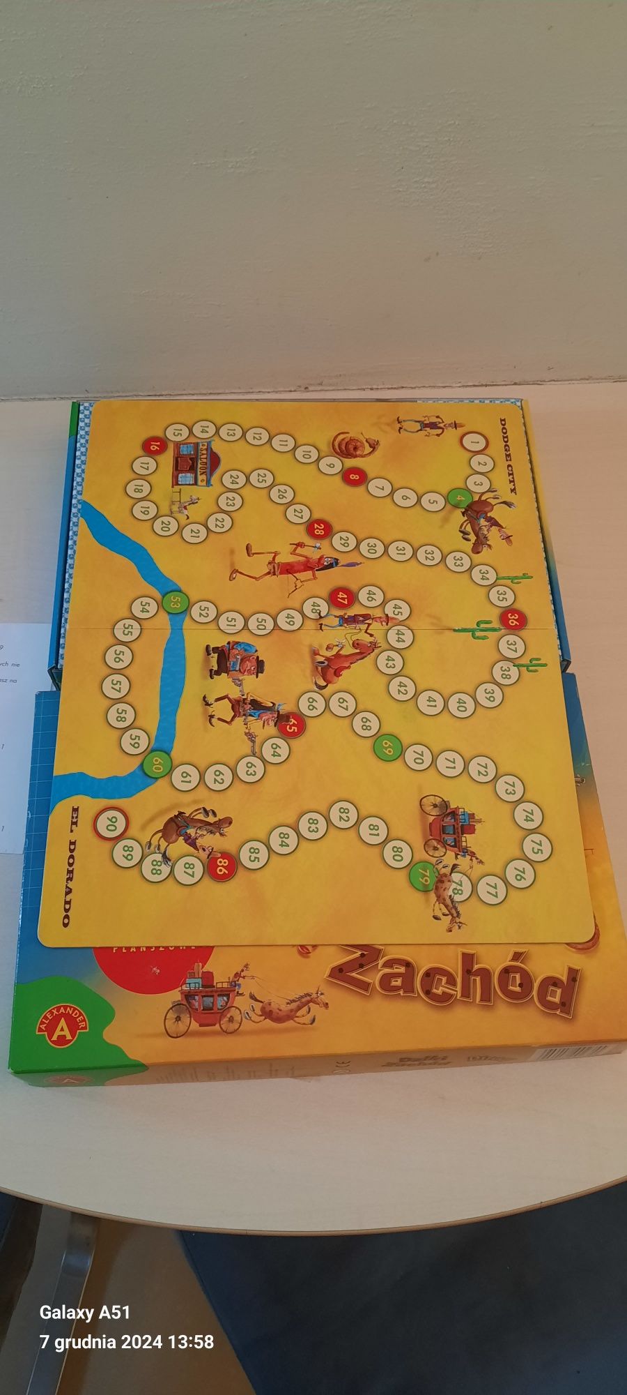Gra planszowa Piraci ,Dziki Zachód