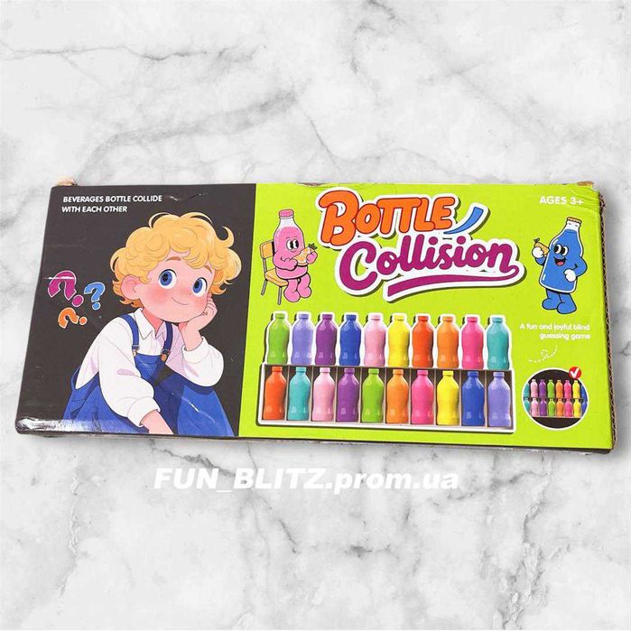 Настільна гра на співвідношення кольорів / Вгадай колір Bottle pairing