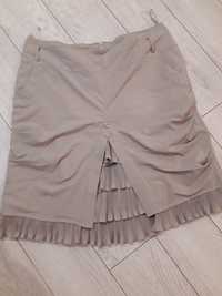 Женская юбка с кармашками и рюшики