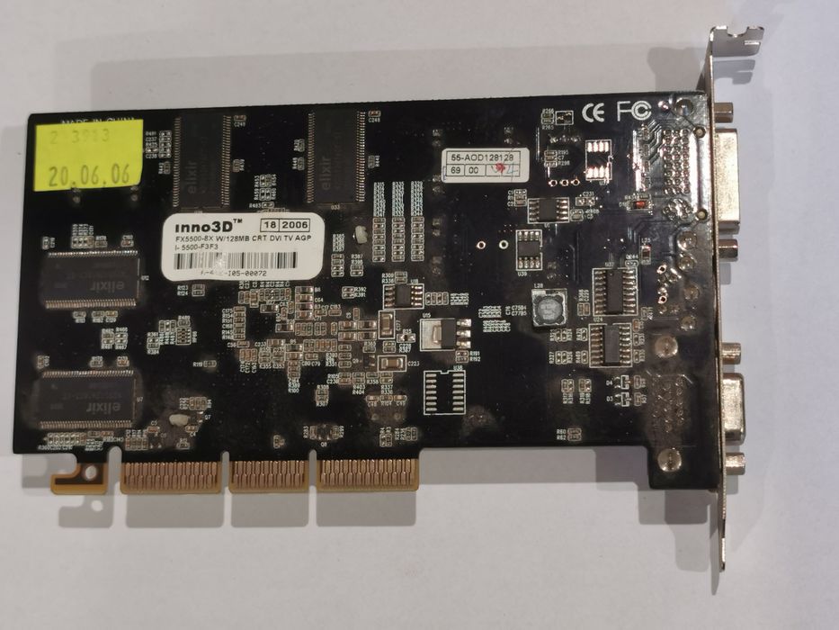 Karta graficzna Inno3D GEFORCE FX 5500