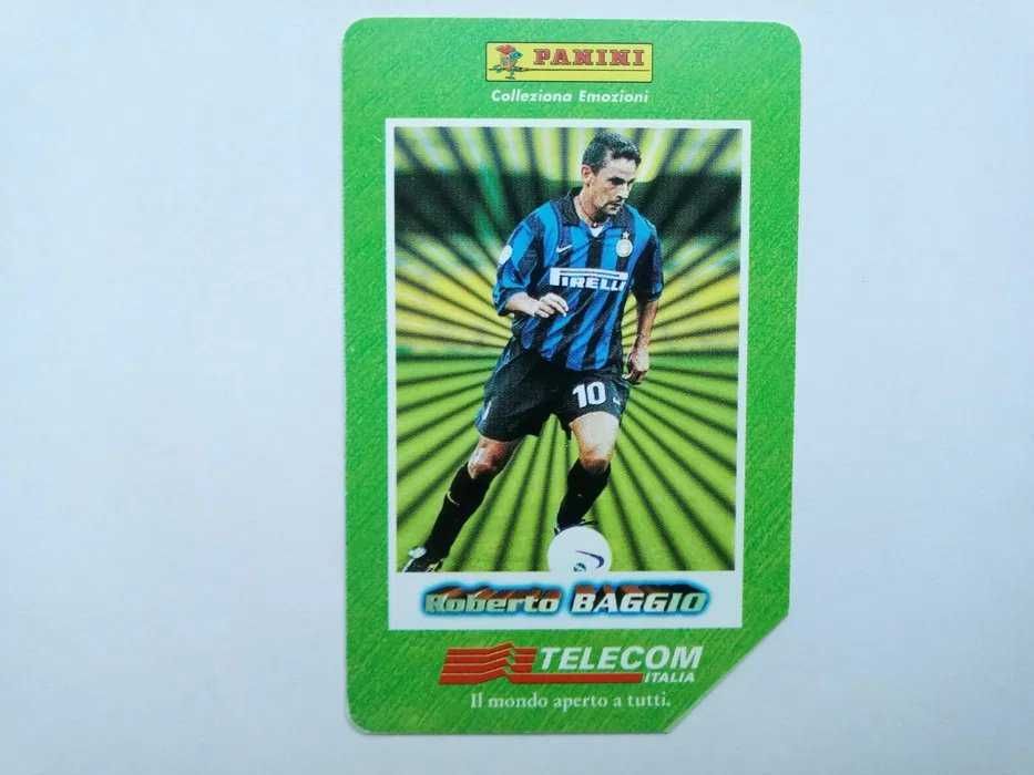 Piłkarze Serie A sezon 98/99 [włoskie karty telefoniczne] [4 karty]
