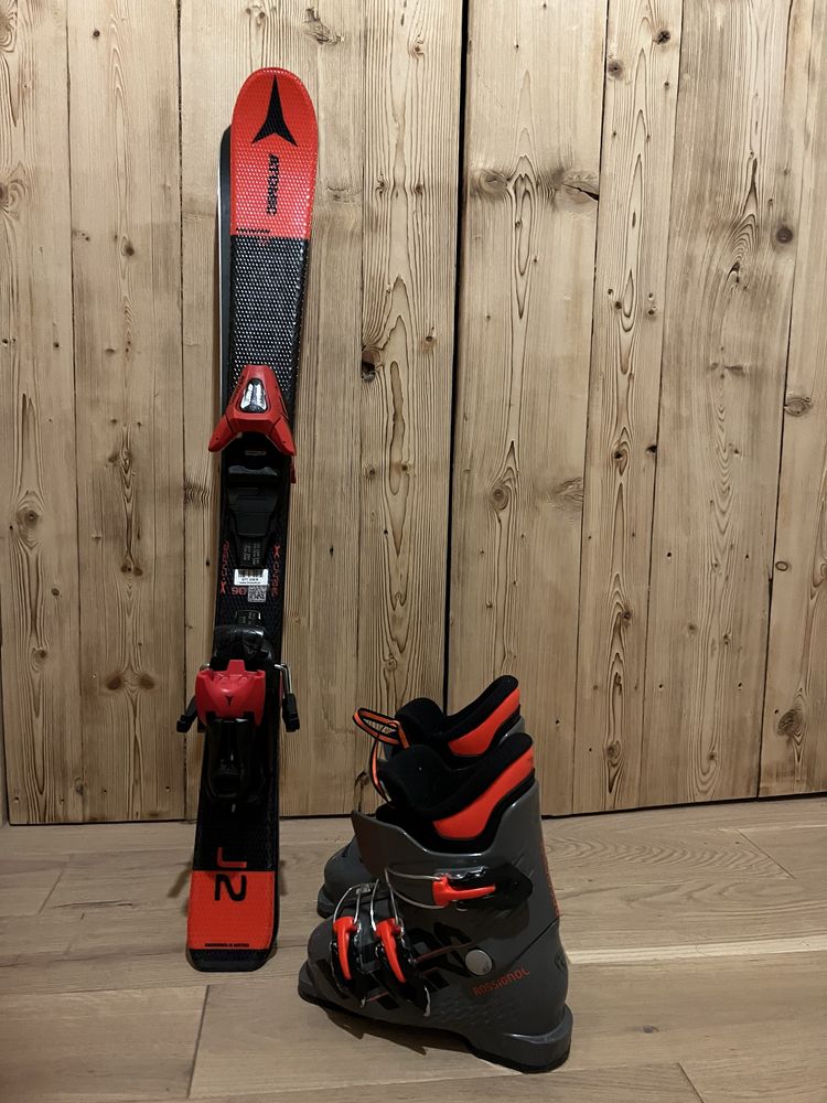 Atomic J2 REDSTER 90cm z butami rossignol  HERO 235mm
