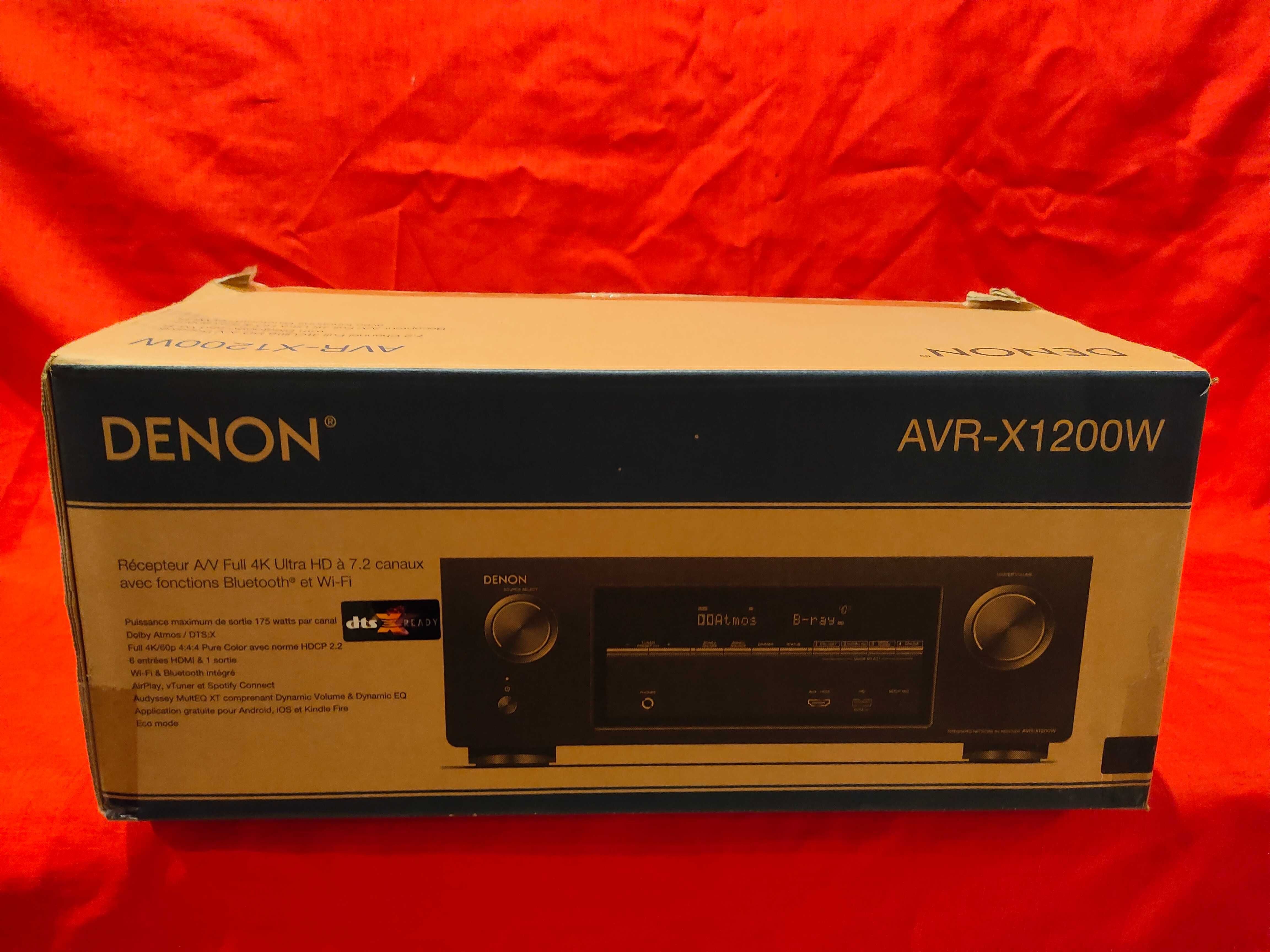 Amplituner Denon x1200w czarny