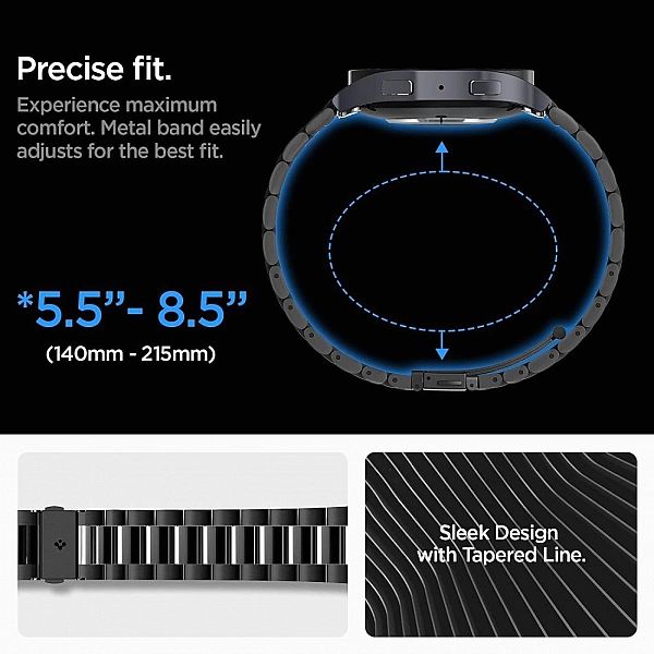 Spigen Modern Fit Band Samsung Galaxy Watch 6 (44 Mm) Black