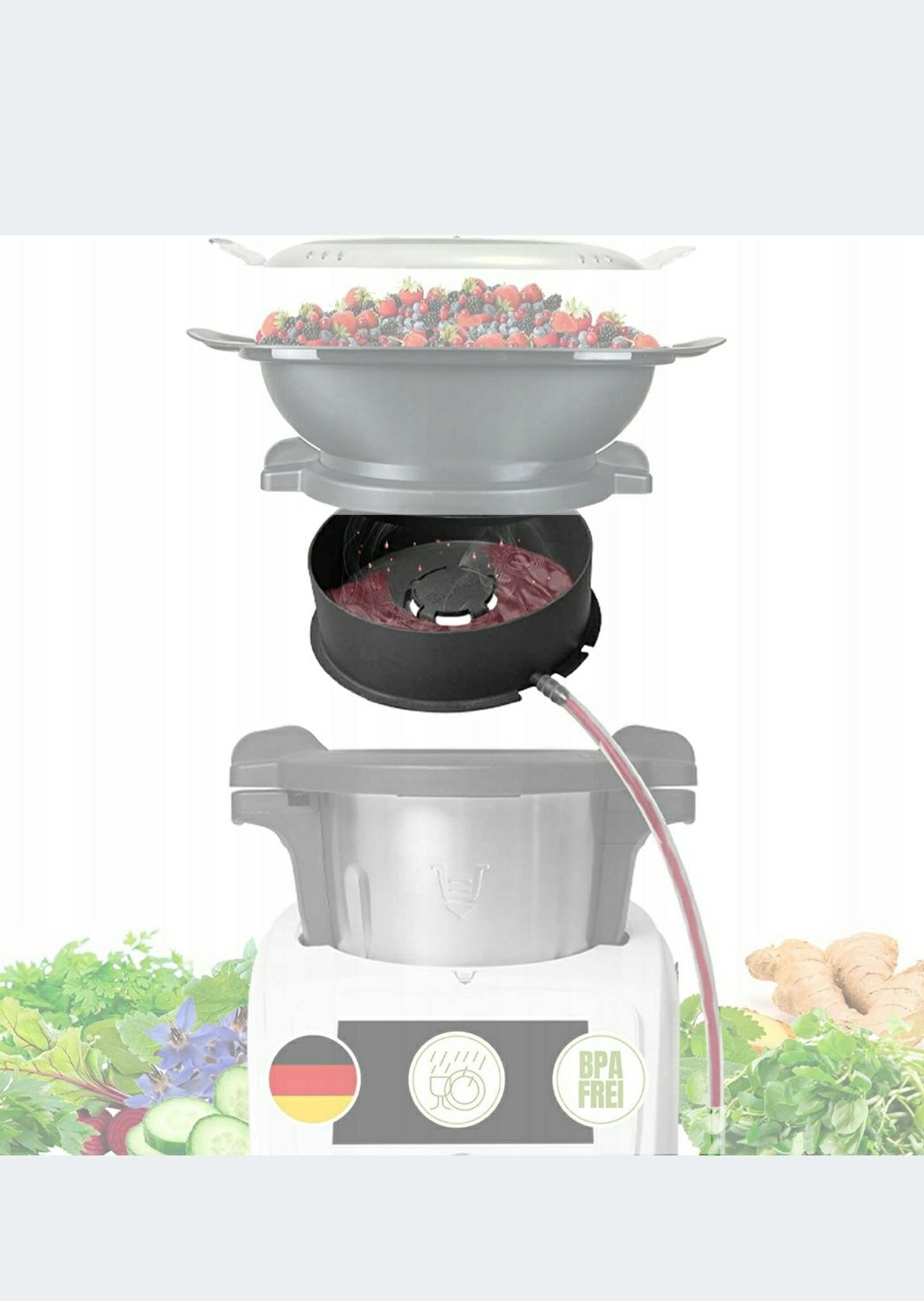 Nasadka wyciskarka parowa do soku THERMOMIX TM6