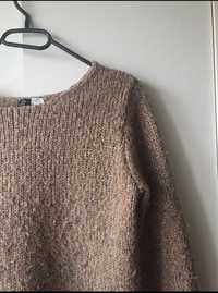 Brązowy sweter H&M