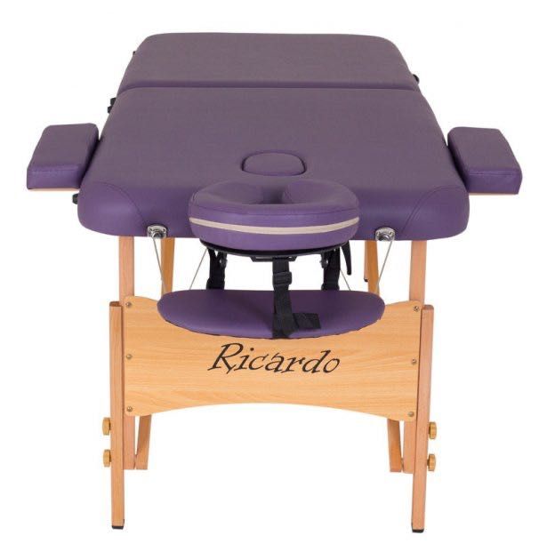 Масажний стіл Ricardo PARMA 70 (Массажный стол)Фіолетовий, Бежевий