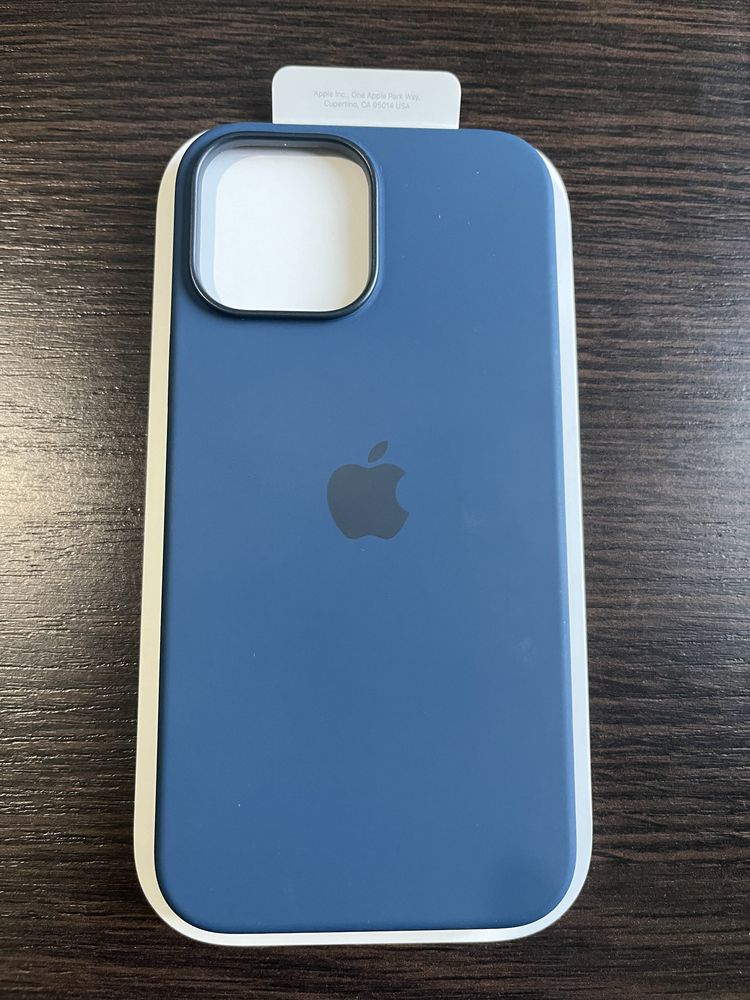 Чохол iPhone 13 Pro Max Silicone Case with MagSafe - Abyss Blue
