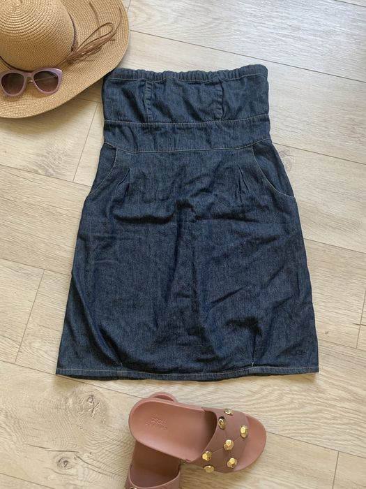 Sukienka letnia mini jeans R&F inspire oryginał jeans