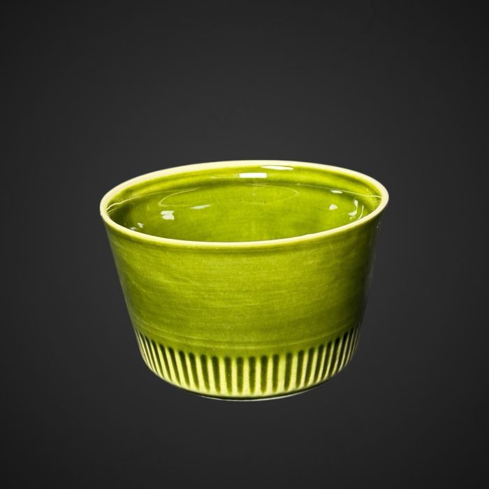 Miseczka cukiernica Porcelit Pruszków Emka Zielona B5/112416