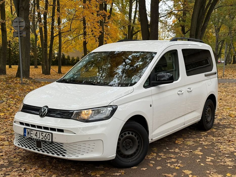 Volkswagen Caddy Volkswagen Caddy 2.0 TDI 2021 r. 5-cio osobowy Navigacja