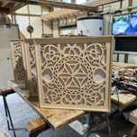Lampa LED w stylu regionalnym