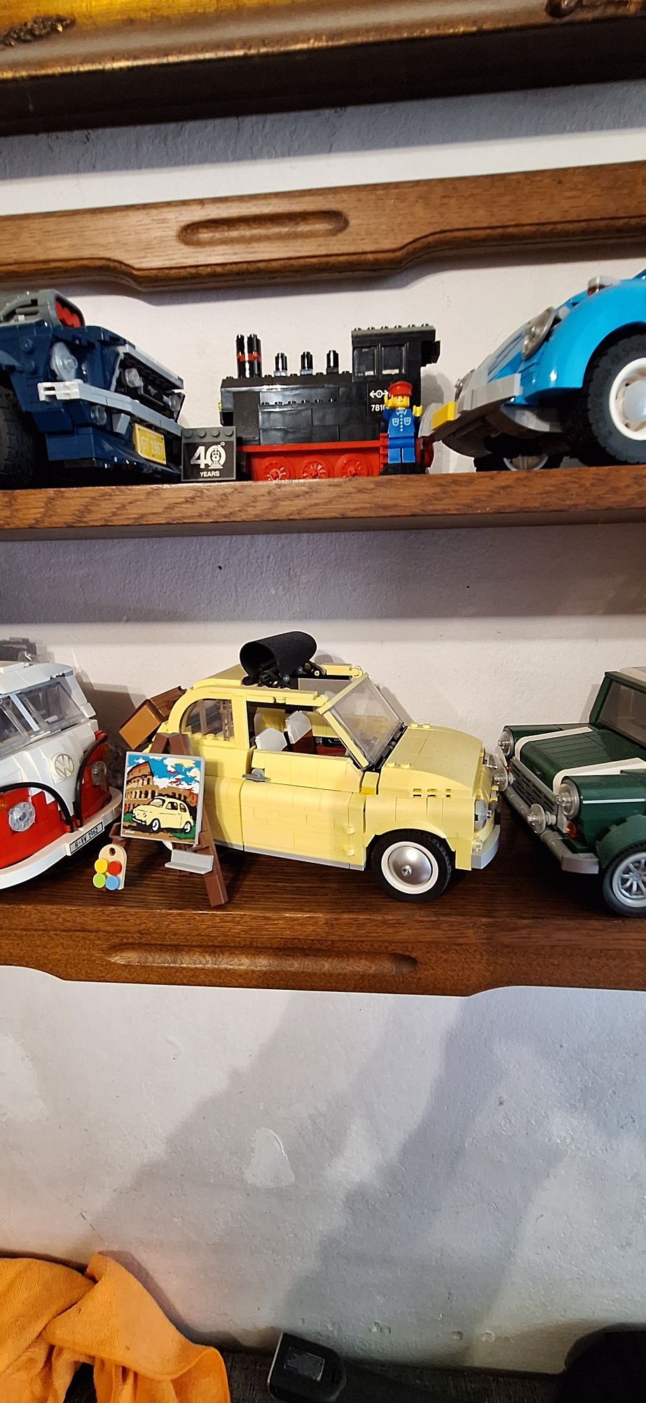 Lego ,mini ,ford, VW fiat,vespa,ford,London bus ,lokomotywa.