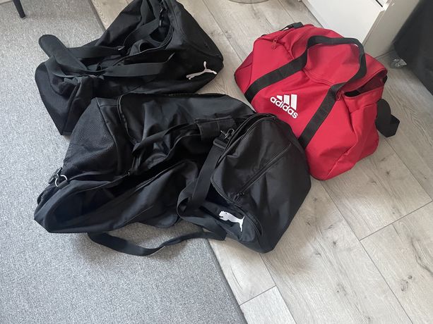 3 x torba sportowa podróżna adidas puma