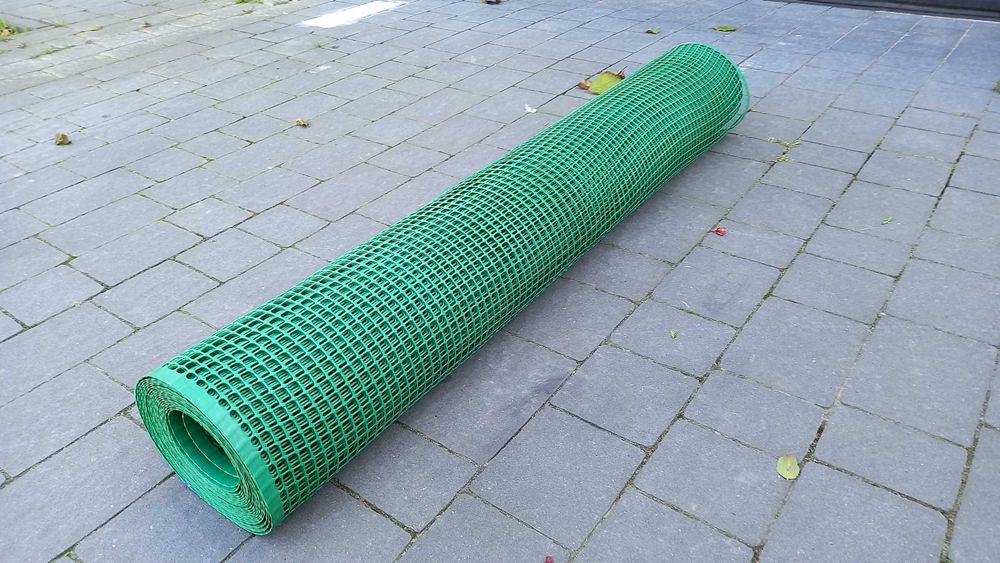 Plastikowa siatka ogrodzeniowa 1,2x10m rabatowa budowlana 120 cm