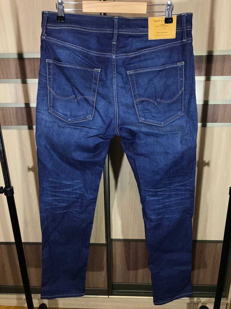 Мужские джинсы штаны Jack & Jones Slim/Straight Size 33/32 оригинал