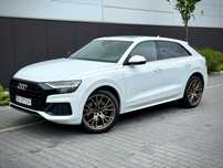 Audi Q8 50TDI FV23% Krajowy BEZWYPADKOWY Szklany dach MATRIX Felgi 22" FAKTURA