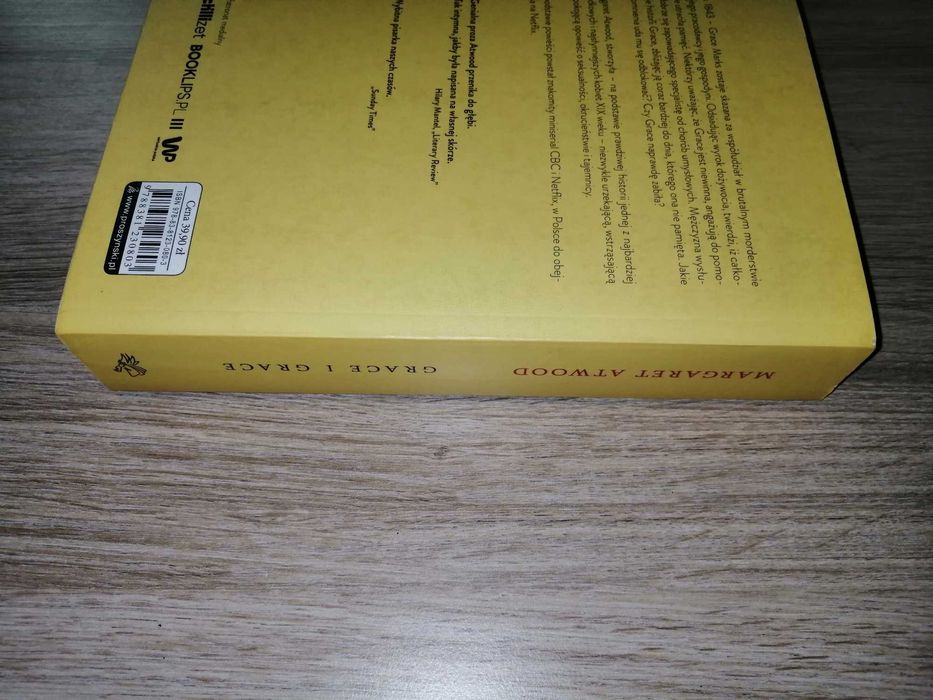 Książka Grace i Grace Margaret Antwood Netflix