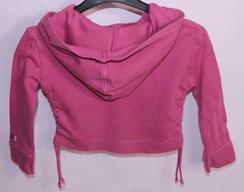 Bluzka dziewczęca z kapturem okaidi rozmiar 98