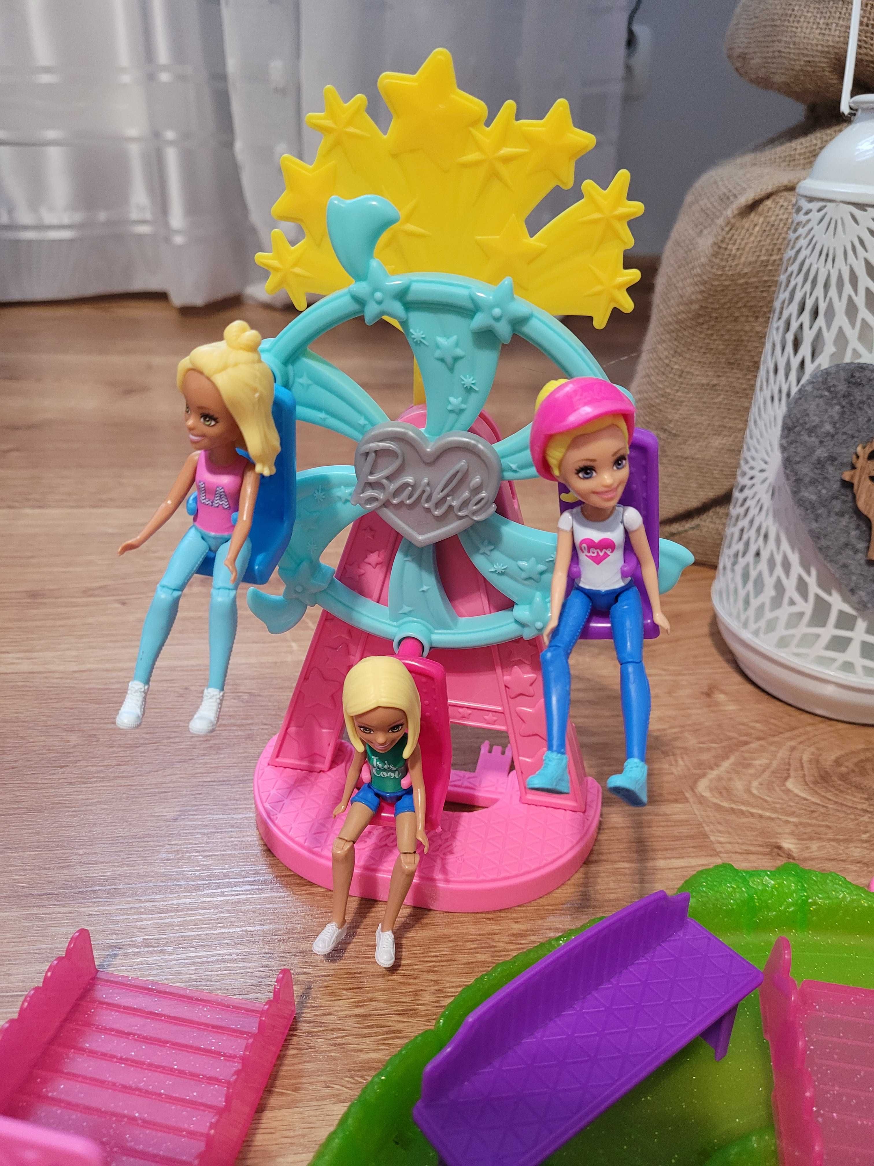 Barbie On The Go Wesołe miasteczko zestaw Mattel prezent święta