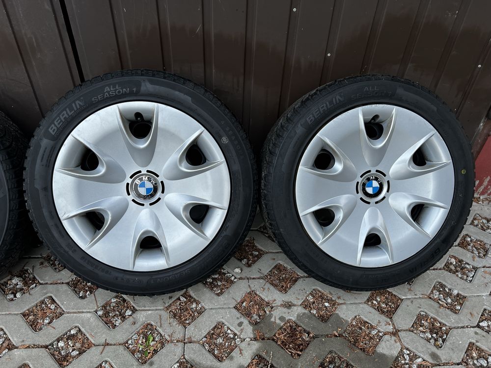 Koła 16 Felgi z Oponami 5x120 BMW 1 e87 f20 e90 Całoroczne 195/55/16