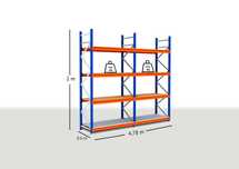 Racks picking com aglomerado- 2 módulos