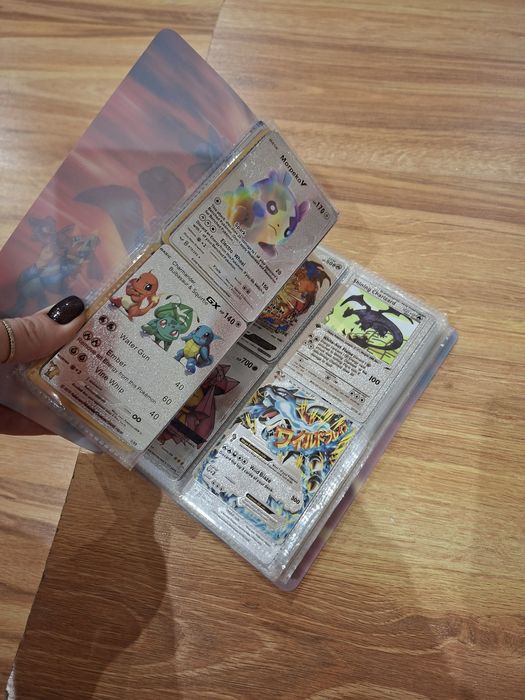 Pokemon albumy pełne kart