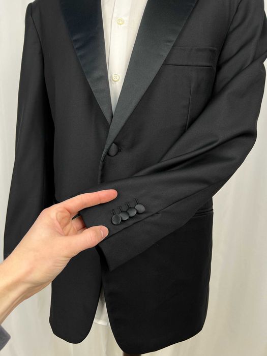 ISAIA Super 150`s Wool Tuxedo Suit костюм смокінг ІСАЯ Церемоніальний