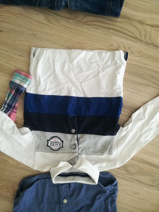 Zestaw paka dla chłopca 98 koszule + gratis spodnie