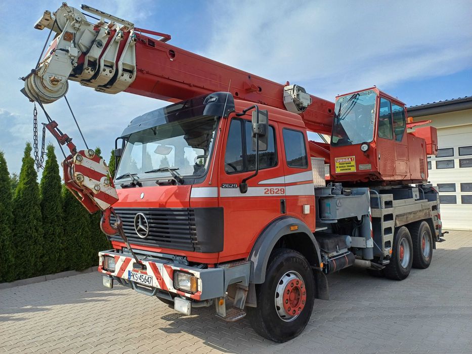 Dźwig żuraw Liebherr LTF 1030 Mercedes cena Brutto