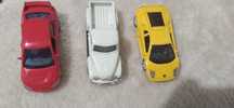 Lote de 3 Carrinhos miniaturas