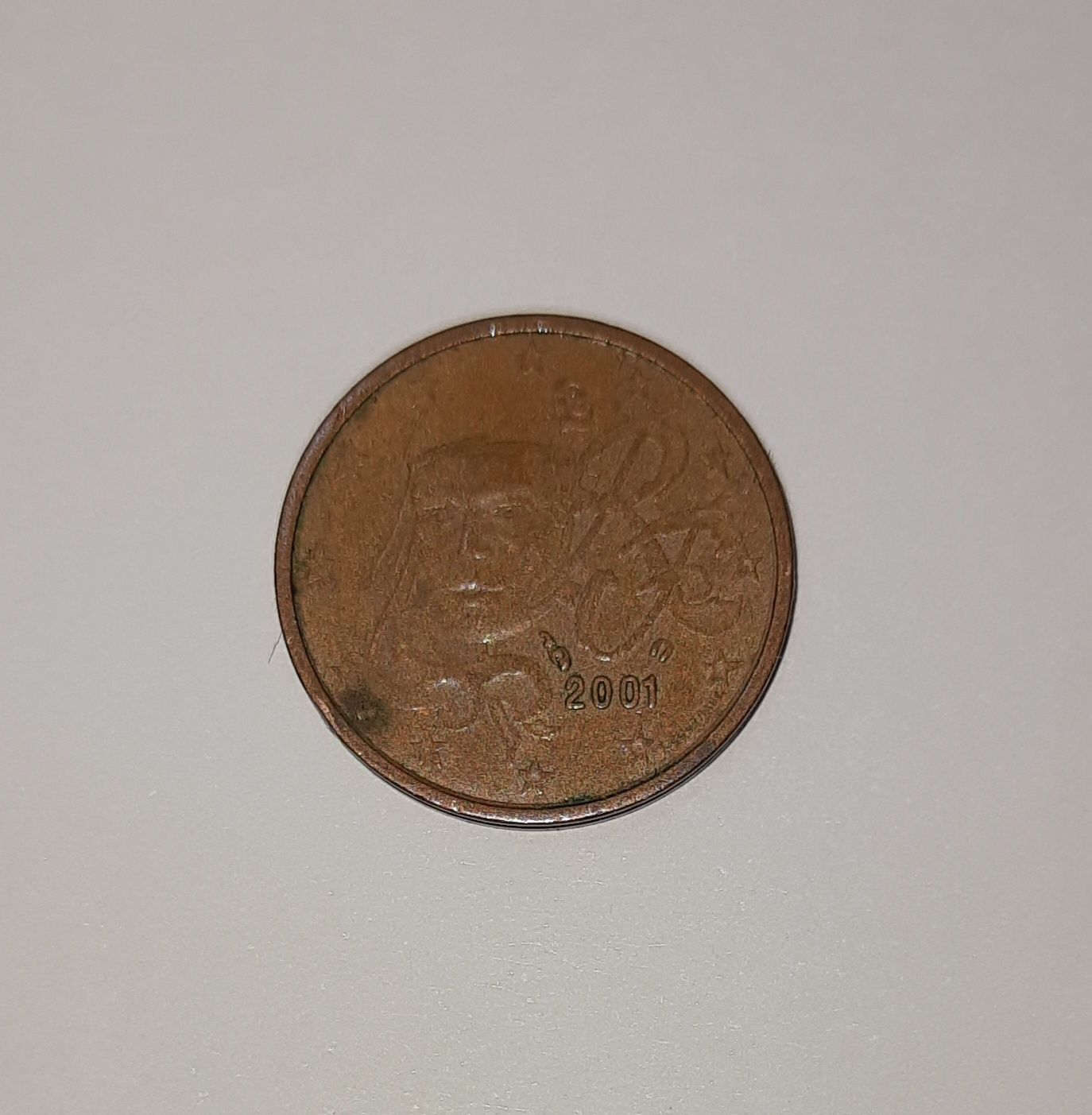 Moedas de colecção em bom estado de conservação.