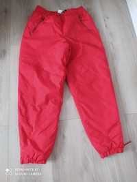 Spodnie zimowe ocieplone Craft 170 czerwone