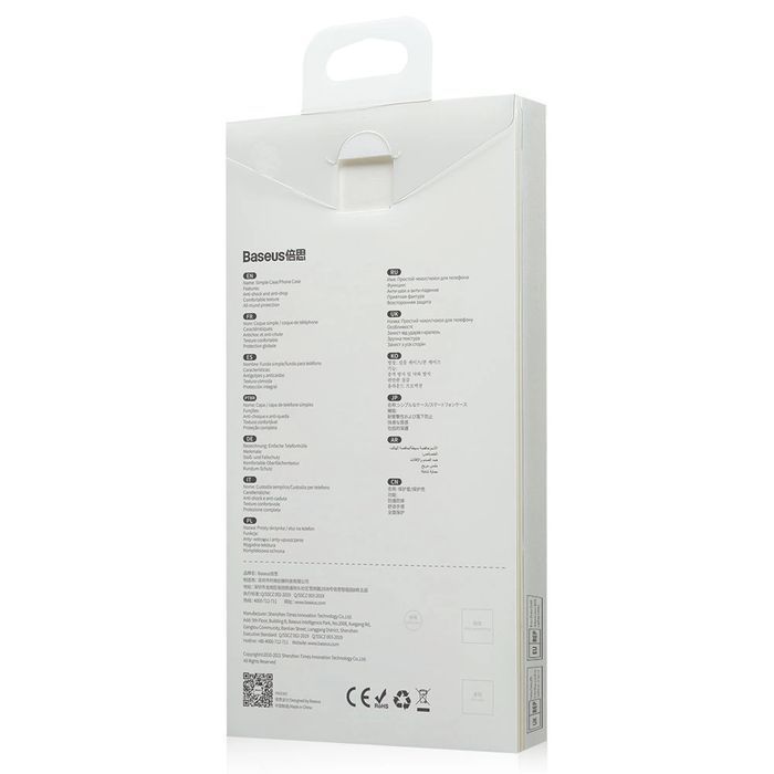 Baseus Frosted Glass Case etui pokrowiec do iPhone 13 Pro czarny