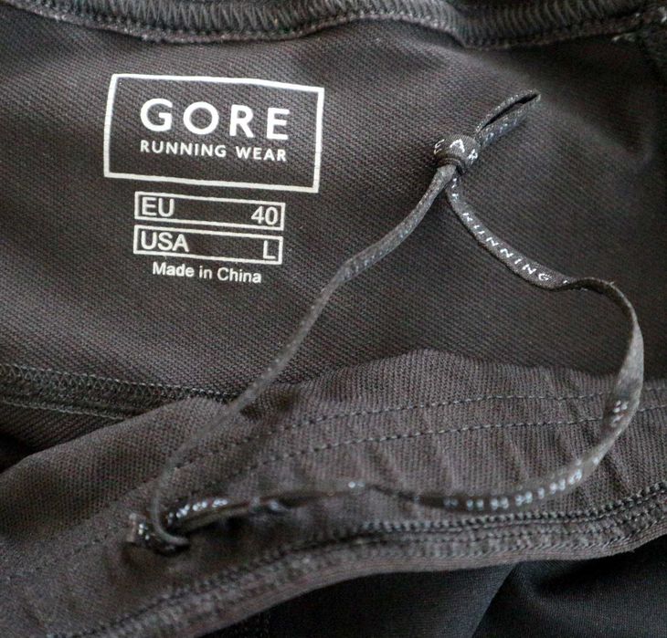 Gore Running Wear Windstopper spodenki do biegania 3/4 L
