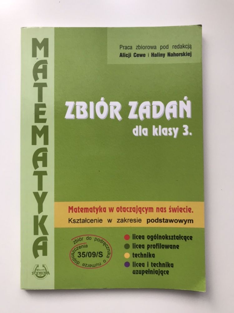 Matematyka w otaczającym nas świecie. Zbiór zadań dla klasy 3.