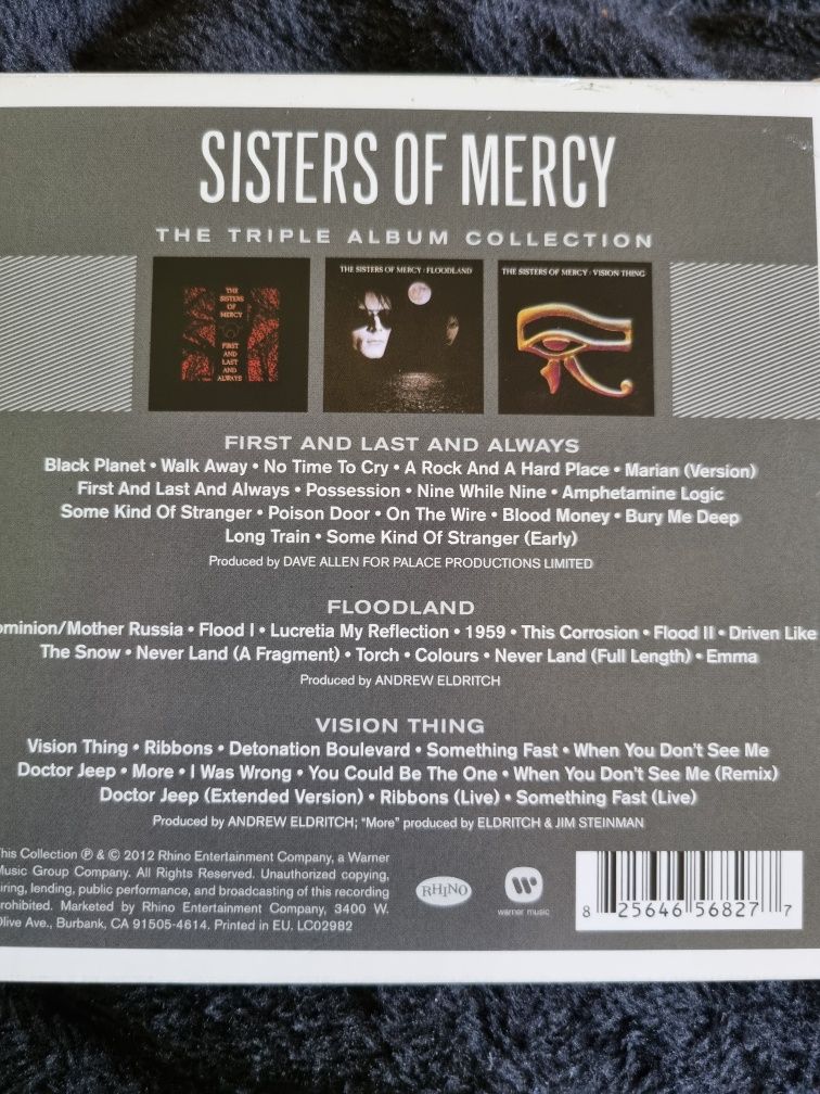 Sisters of Mercy triple album collection [gothic rock, post punk]