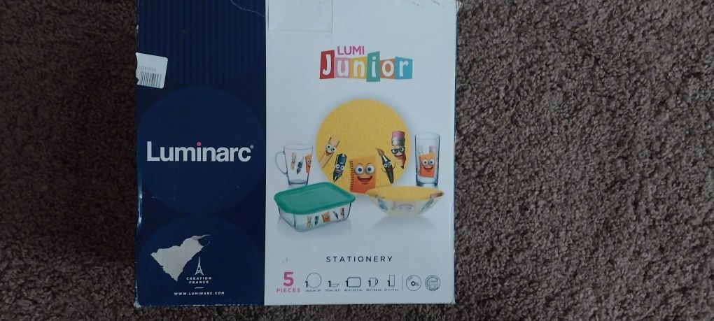 Набор детской посуды Luminarc Junior Stationery из 5 предметов (P7866)