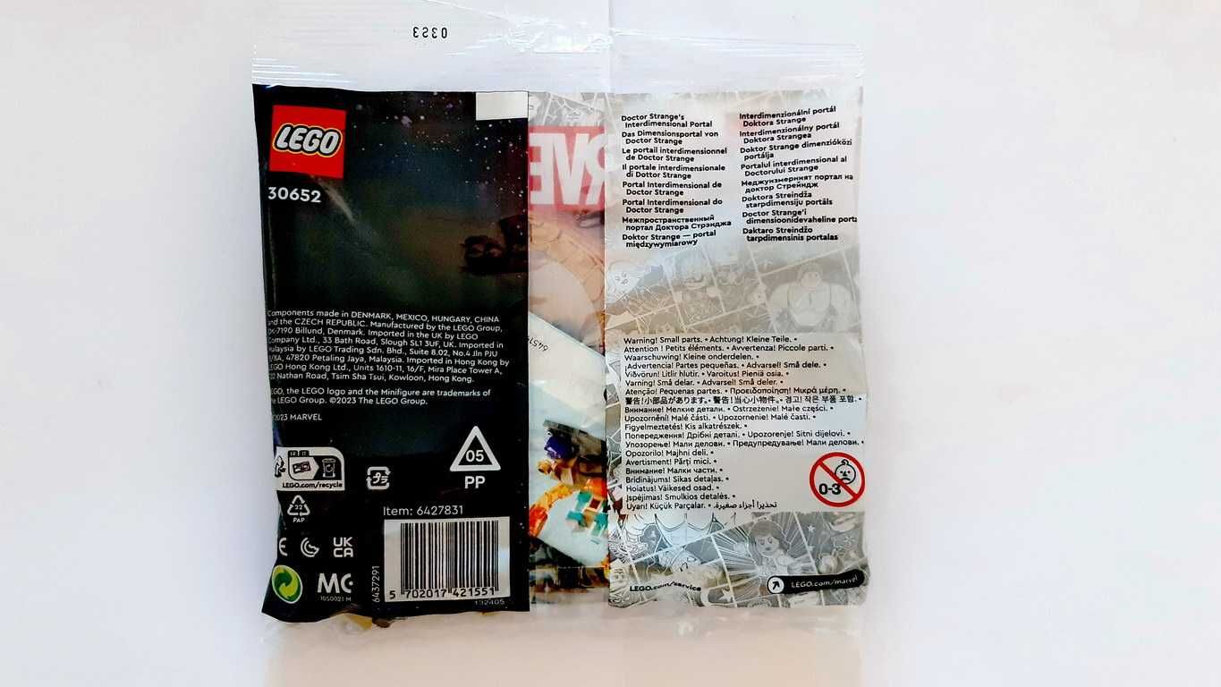 Lego Marvel 30652 Doctor Strange's Interdim Portal polybag selado