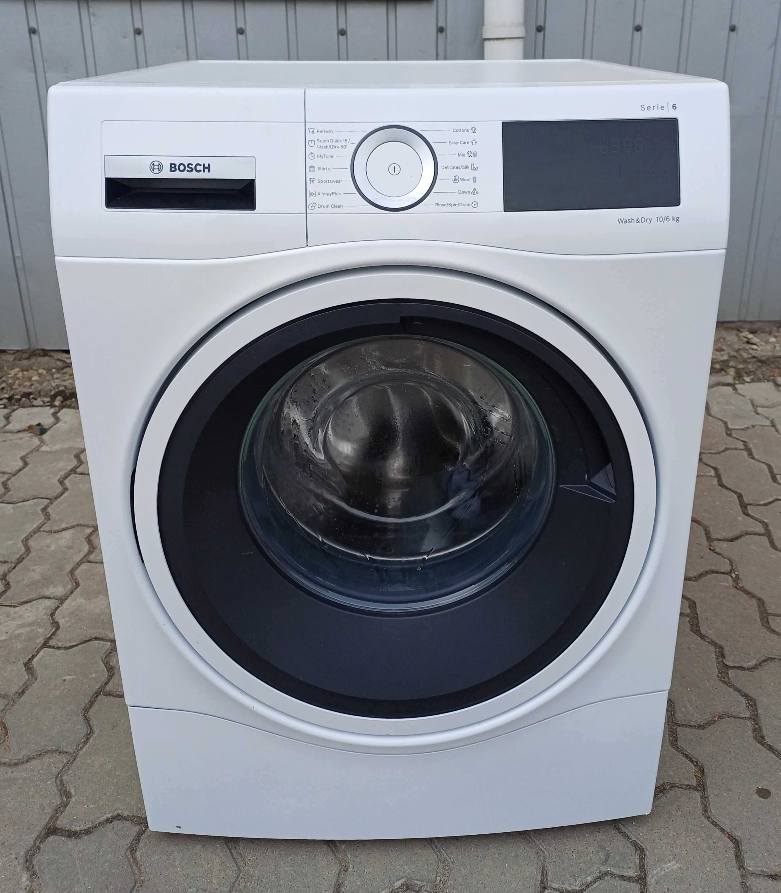Стирально-сушильная машина с паром 3 в 1 Бош Bosch WDU 28540 10/6кг