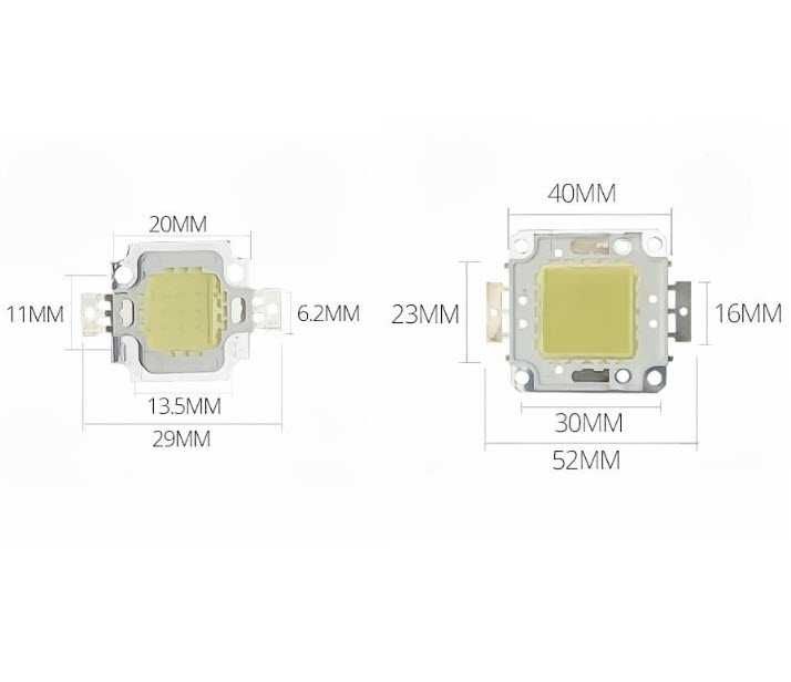 Светодиодная матрица 10W 20W 30W 50W 100W cветодиод LED COB 9 -36V